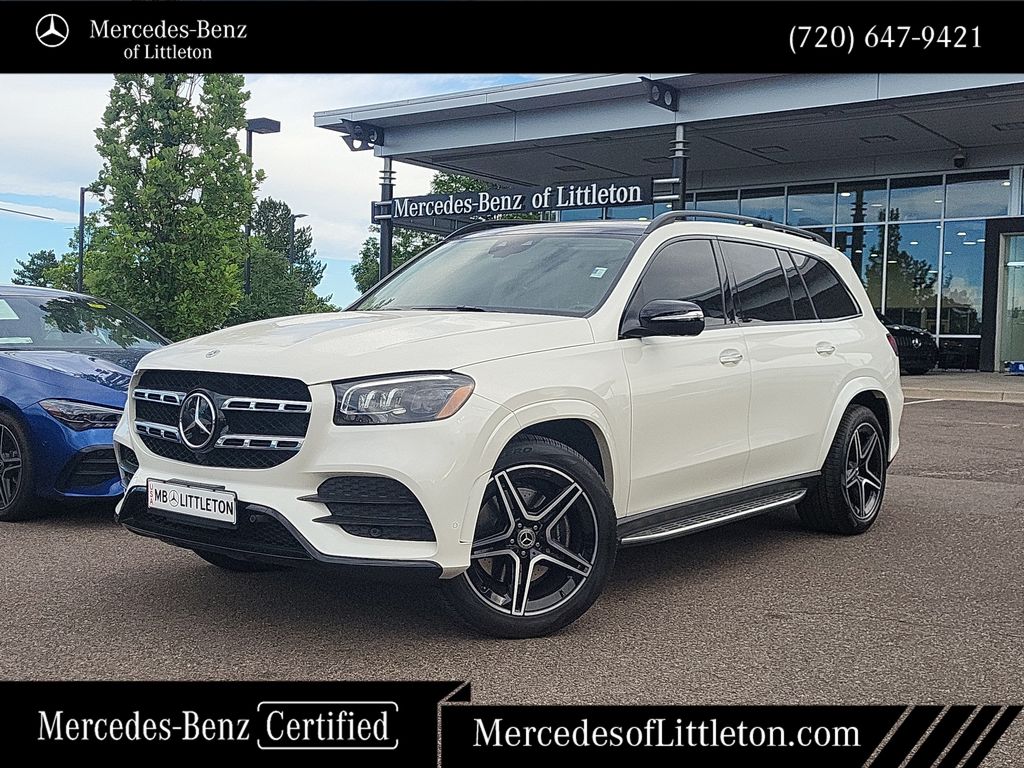 MANUFAKTUR Diamond White Metallic 2023 Mercedes-Benz GLS SUV / Crossover All-Wheel Drive 9-Speed Automatic