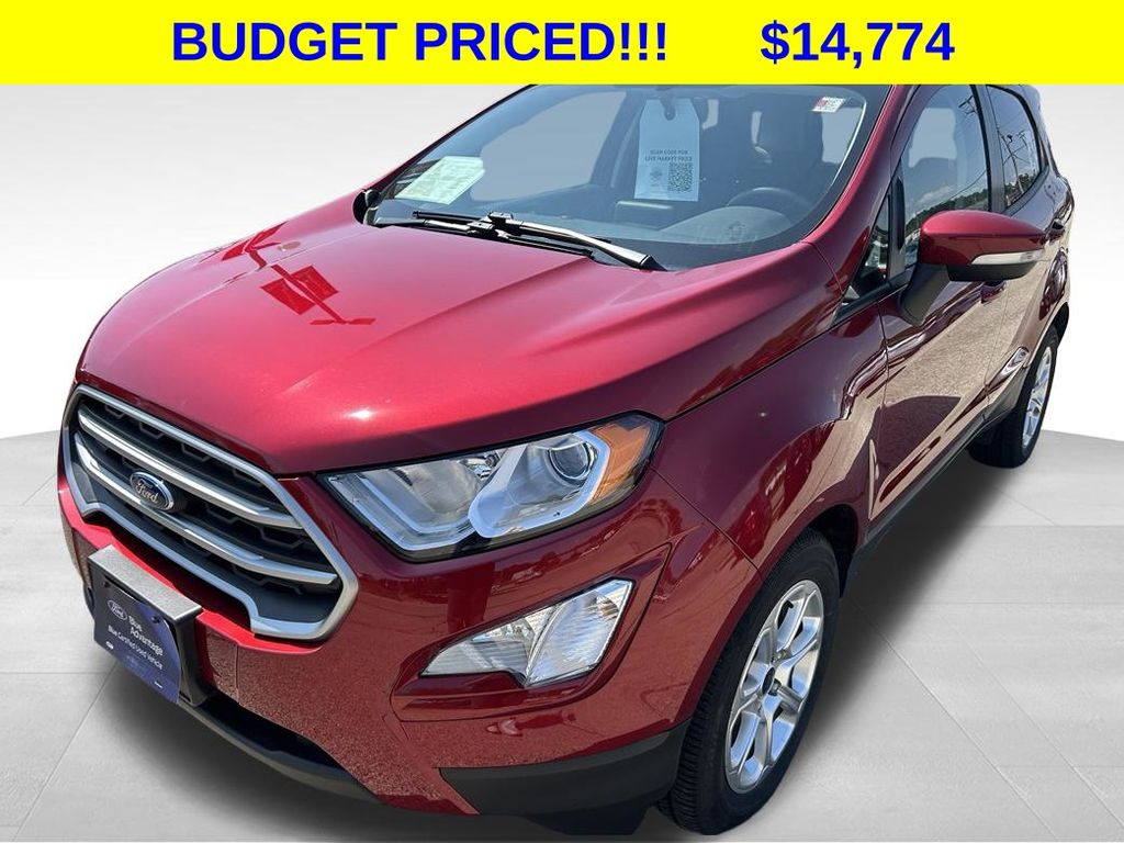 Ruby Red Metallic 2018 Ford EcoSport SUV / Crossover Front-Wheel Drive 6-Speed Automatic