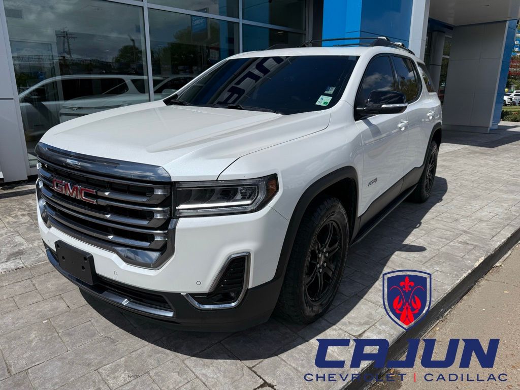 White Frost Tricoat 2023 GMC Acadia AT4 AWD SUV / Crossover Four-Wheel Drive 9-Speed Automatic