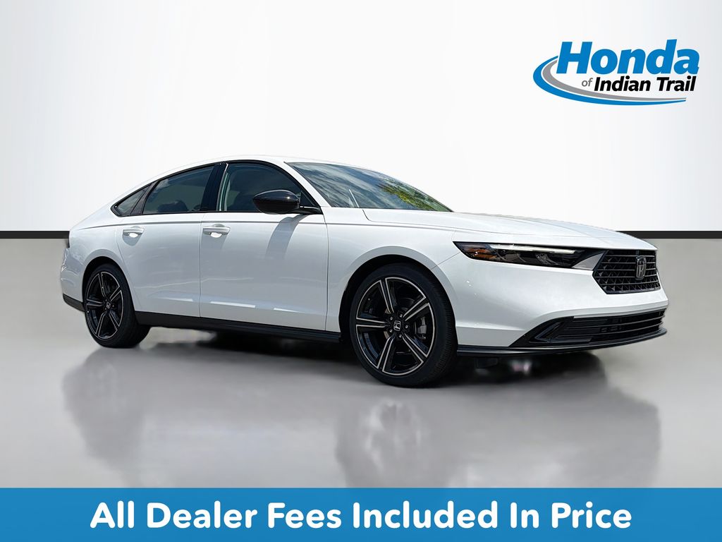 Platinum White Pearl 2026 Honda Accord Sedan Front-Wheel Drive Continuously Variable Transmission