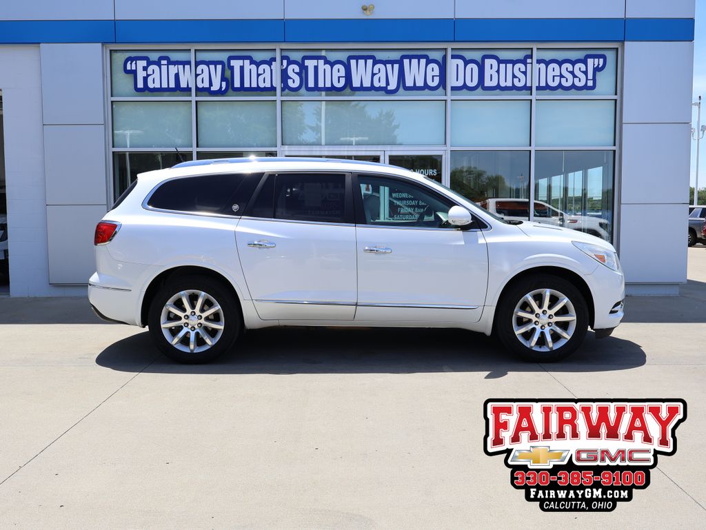 White Frost Tricoat 2021 Buick Enclave Essence AWD SUV / Crossover Four-Wheel Drive 9-Speed Automatic