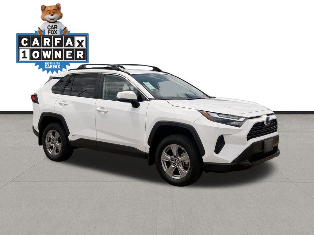 2024 Toyota RAV4 Hybrid LE White at Classic Elite Chevrolet Sugar Land