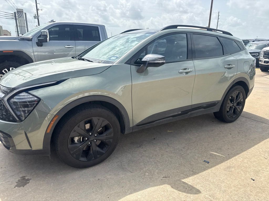 Jungle Green 2025 Kia Sportage SUV / Crossover All-Wheel Drive 8-Speed Automatic