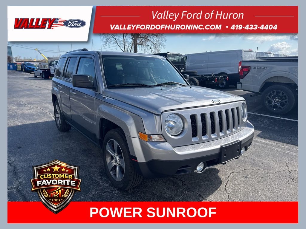 Billet Silver Metallic Clearcoat 2016 Jeep Patriot High Altitude Edition SUV / Crossover Front-Wheel Drive Continuously Variable Transmission