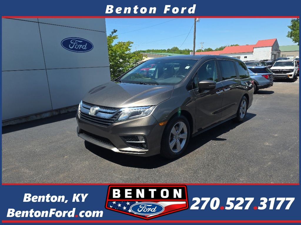 Gray 2020 Honda Odyssey EX-L FWD Minivan Front-Wheel Drive Automatic