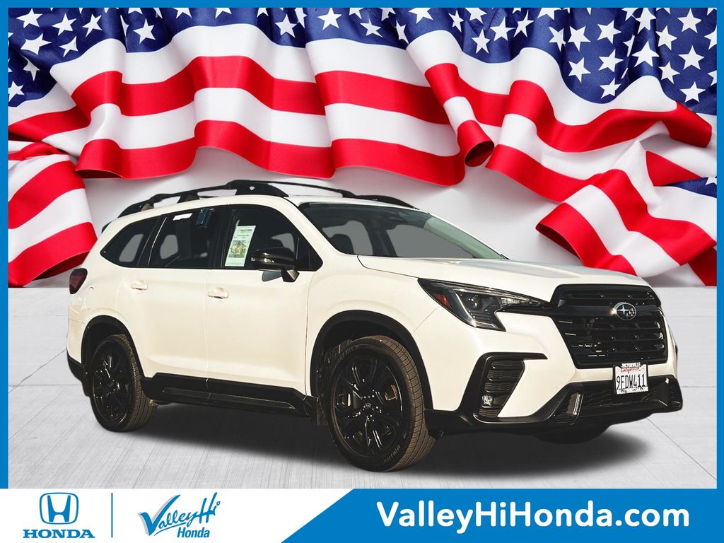 Crystal White Pearl 2023 Subaru Ascent Onyx Edition AWD SUV / Crossover All-Wheel Drive Continuously Variable Transmission