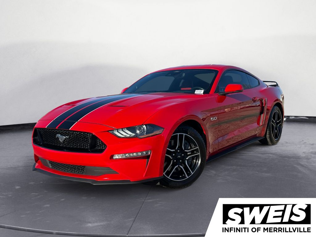 Race Red 2021 Ford Mustang GT Premium Coupe RWD Coupe Rear-Wheel Drive Automatic