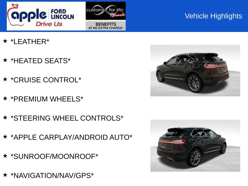 2022 Lincoln Nautilus Reserve