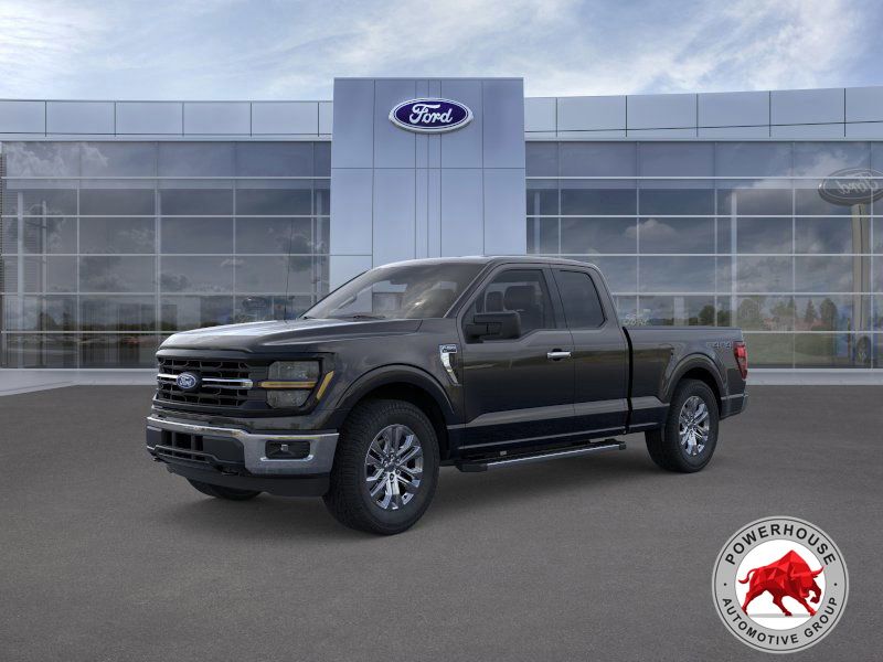 Agate Black Metallic 2026 Ford F-150 Pickup Truck Four-Wheel Drive Automatic