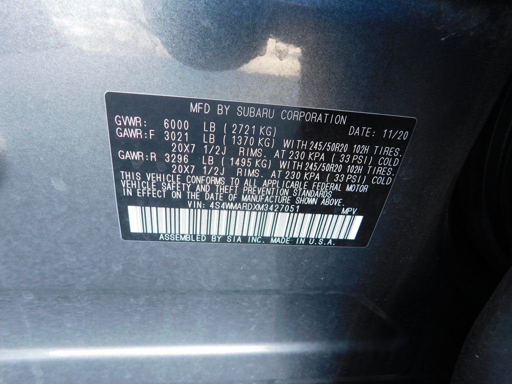2021 Subaru Ascent Touring 9