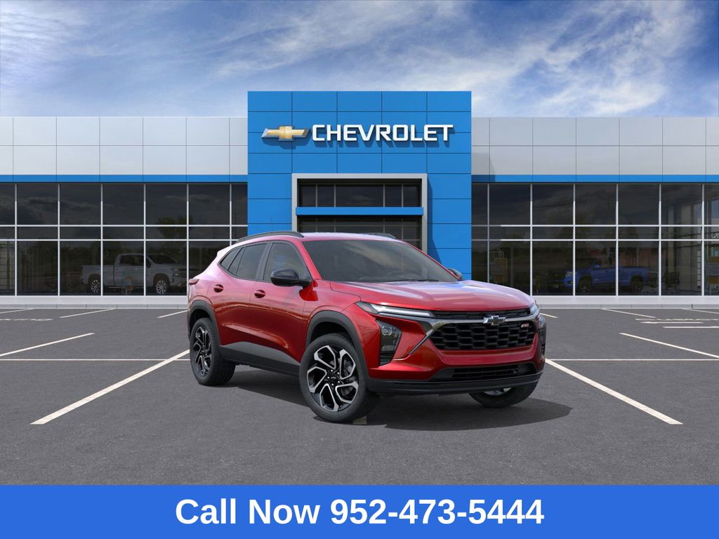 Apex Red 2026 Chevrolet Trax RS with 2RS FWD SUV / Crossover Front-Wheel Drive 6-Speed Automatic