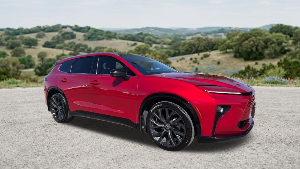 Finish Line Red 2025 Toyota Crown Signia Limited AWD SUV / Crossover All-Wheel Drive Continuously Variable Transmission