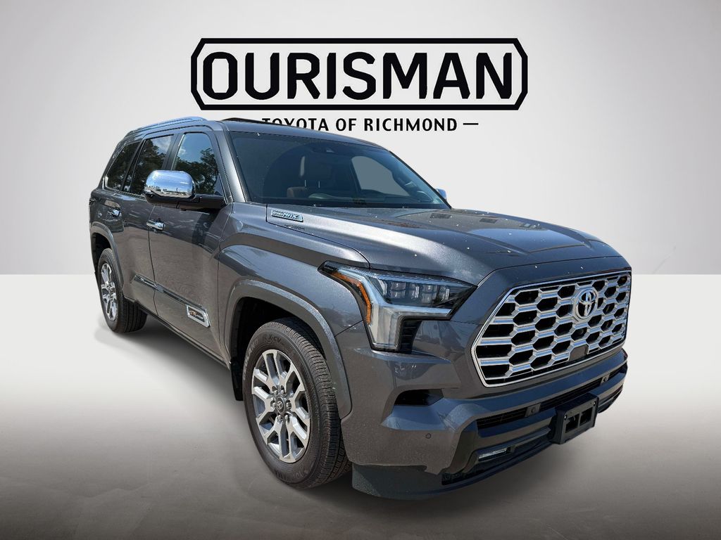 Magnetic Gray Metallic 2025 Toyota Sequoia 1794 Edition 4WD SUV / Crossover Four-Wheel Drive Automatic