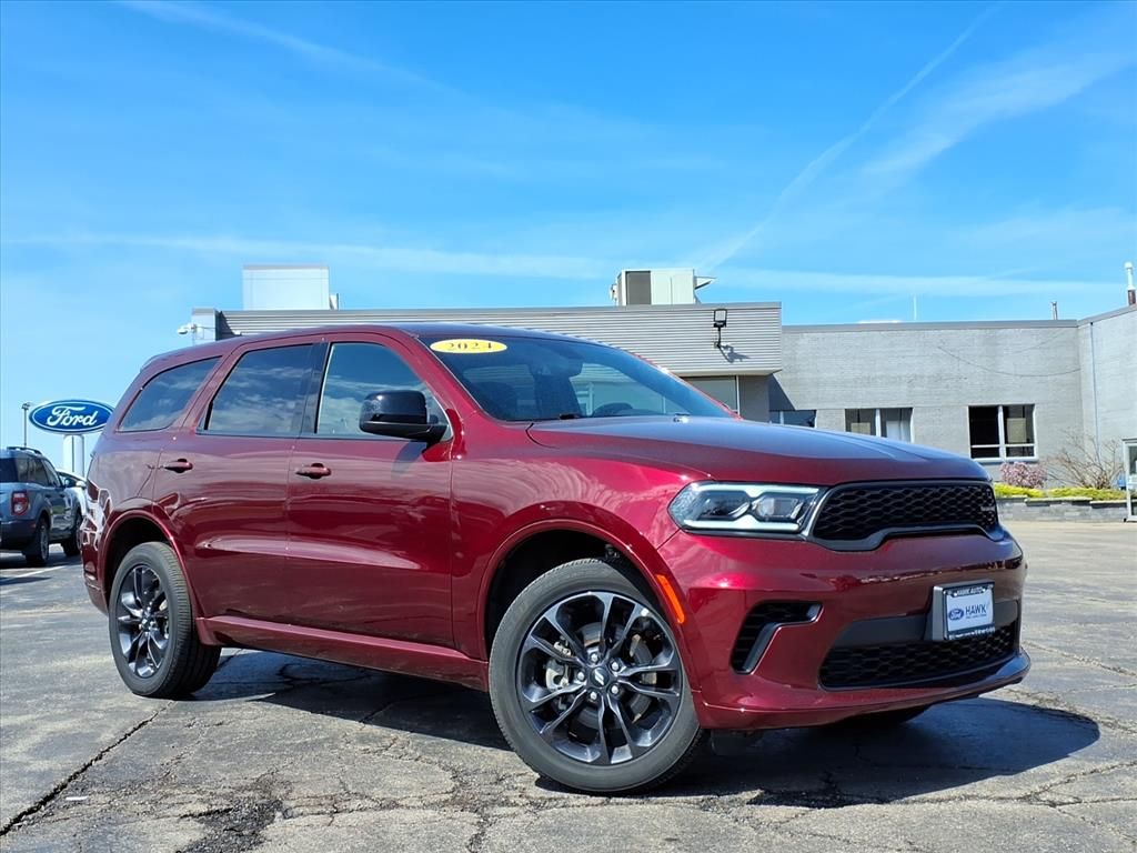 Octane Red Pearlcoat 2025 Dodge Durango GT AWD SUV / Crossover All-Wheel Drive 8-Speed Automatic