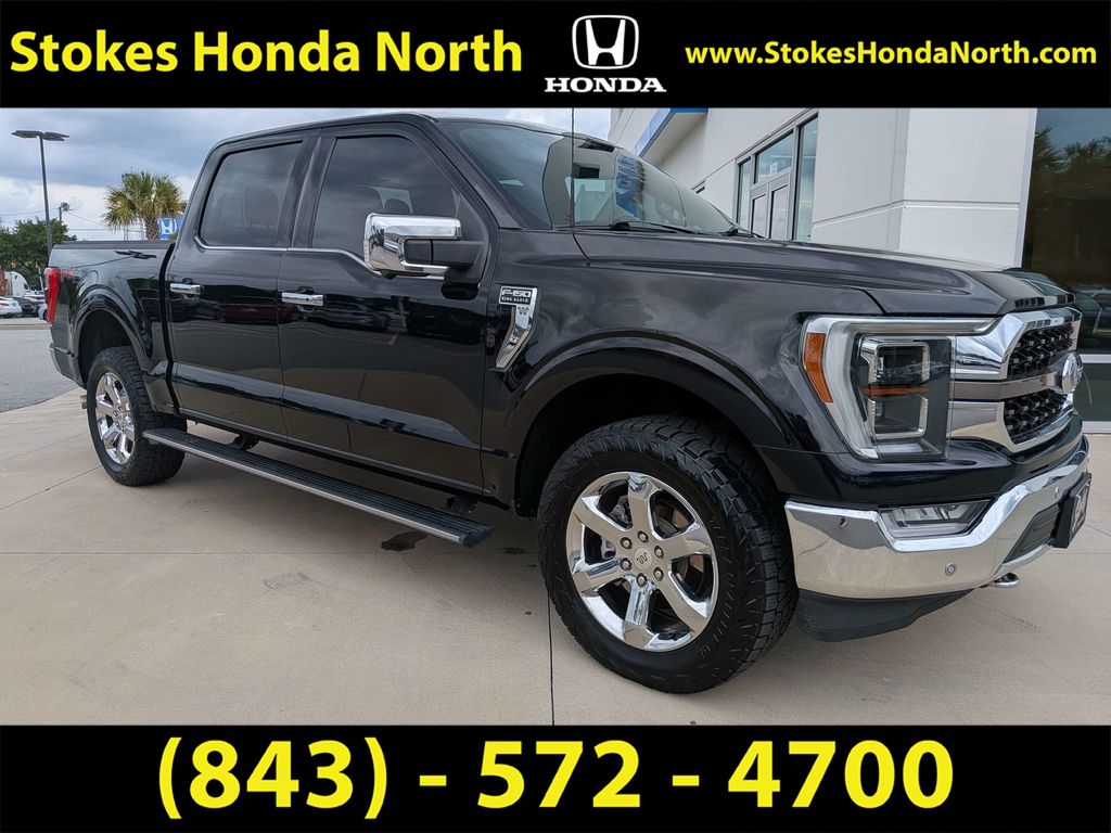 2022 Ford F-150 King Ranch Black at Walterboro Ford