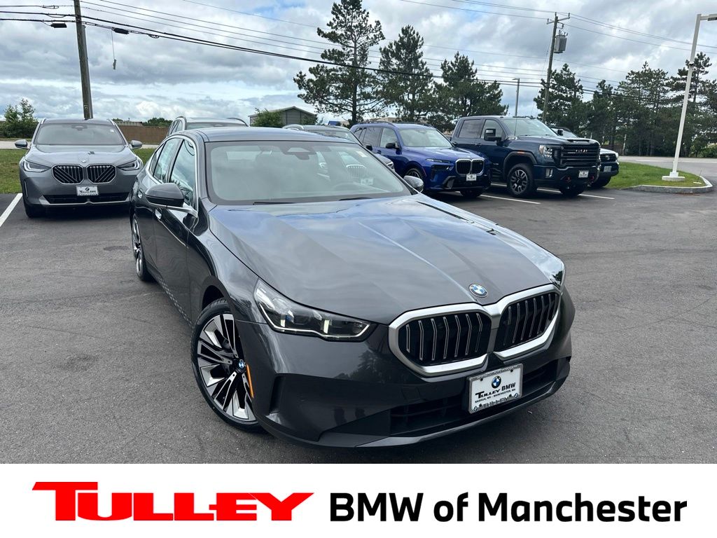 Gray (Dark Graphite Metallic) 2026 BMW 5 Series Sedan All-Wheel Drive 8-Speed Automatic