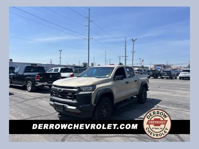 Brown (Doeskin Tan) 2023 Chevrolet Colorado Pickup Truck Four-Wheel Drive 8-Speed Automatic