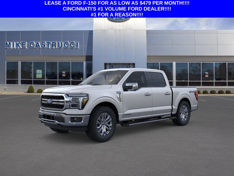 Silver Metallic 2026 Ford F-150 Pickup Truck Four-Wheel Drive Automatic