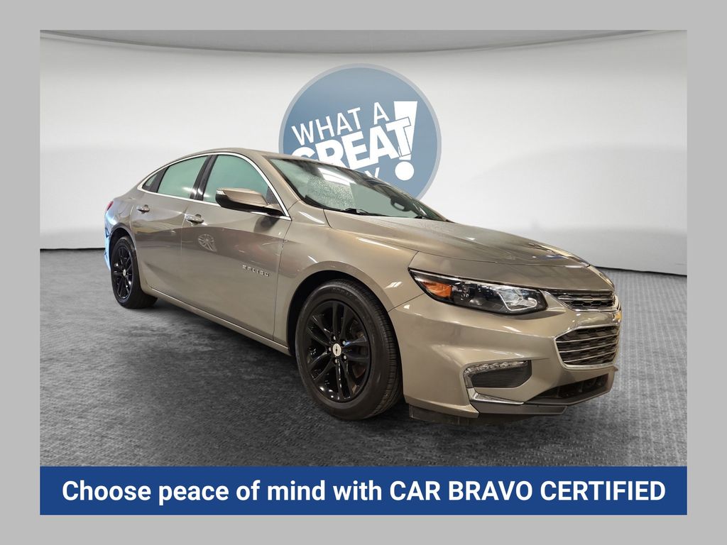 Pepperdust Metallic 2017 Chevrolet Malibu LT FWD Sedan Front-Wheel Drive 6-Speed Automatic