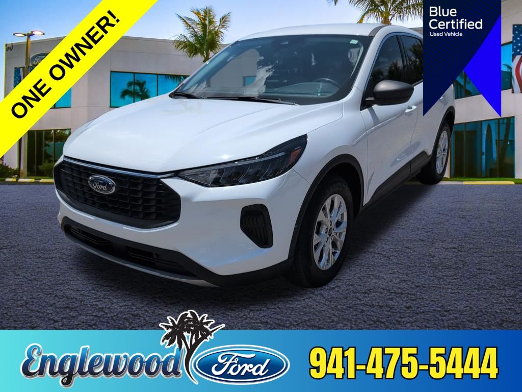 Oxford White 2024 Ford Escape Active FWD SUV / Crossover Front-Wheel Drive 8-Speed Automatic