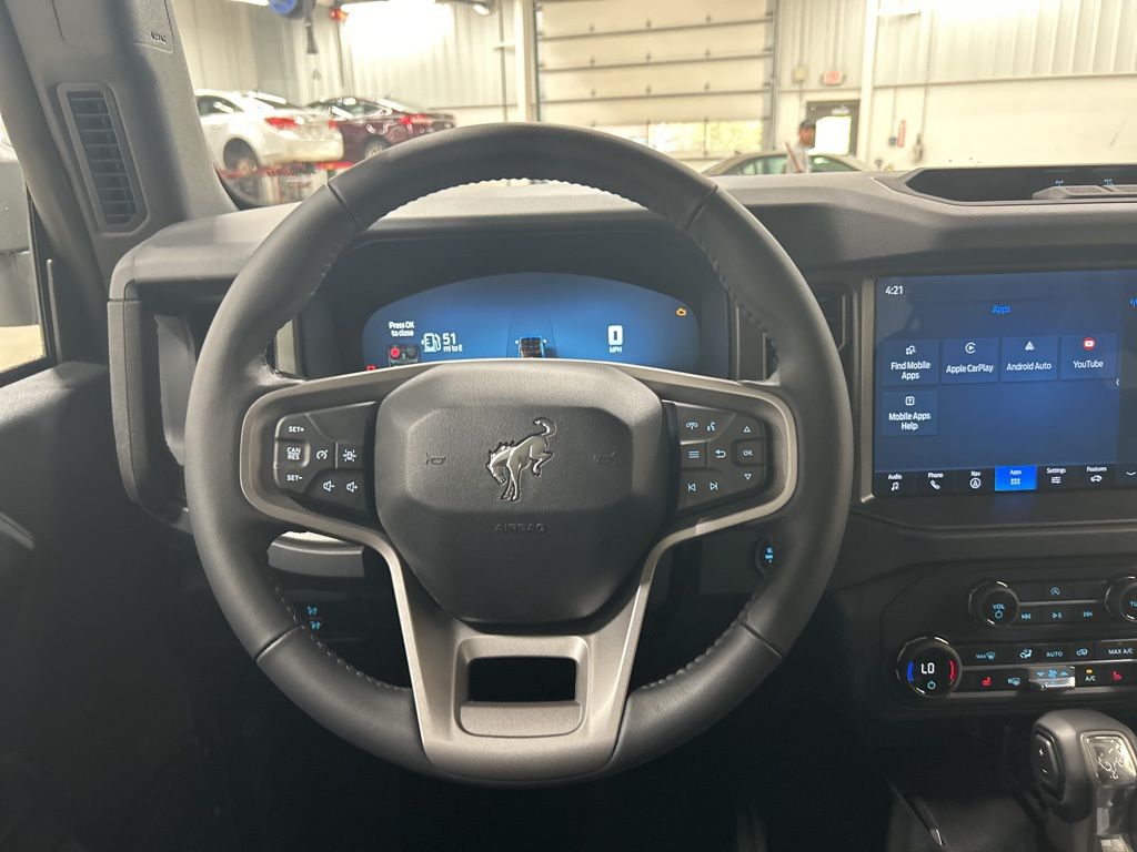 new 2025 Ford Bronco car, priced at $51,455