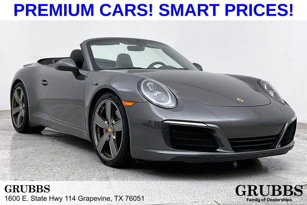  2018 Porsche 911 Carrera S Cabriolet RWD   