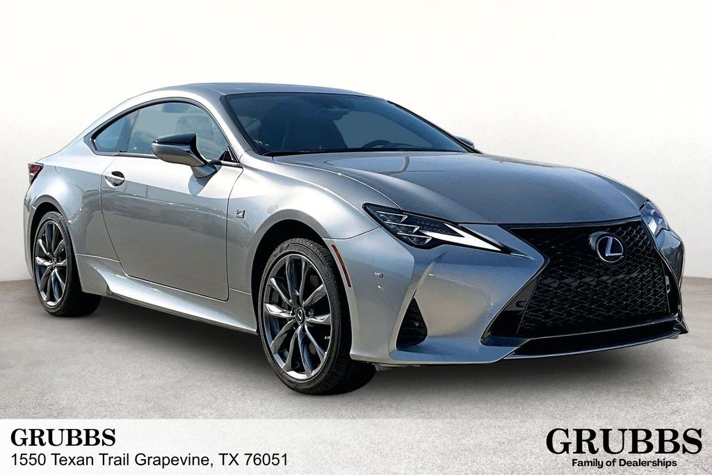 Gray 2021 Lexus RC Coupe All-Wheel Drive Automatic