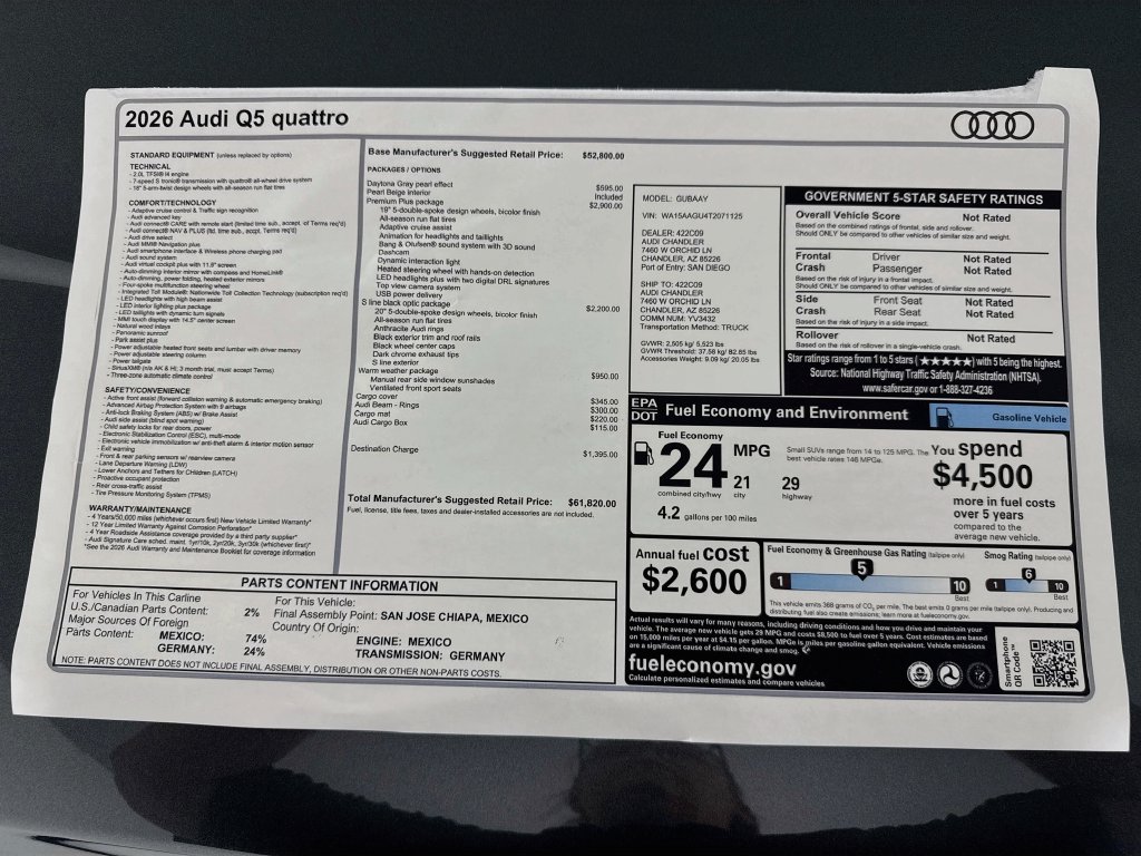 Thumbnail: 2026 Audi Q5 - 9