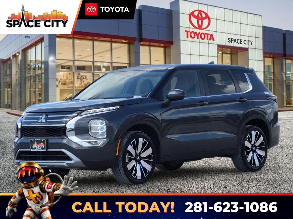 Graphite Gray 2025 Mitsubishi Outlander SUV / Crossover Front-Wheel Drive Continuously Variable Transmission