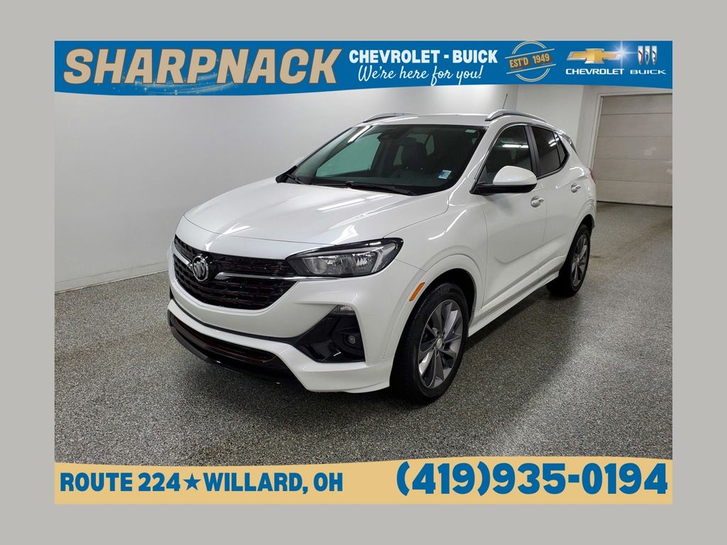 White Frost Tricoat 2023 Buick Encore GX Select FWD SUV / Crossover Front-Wheel Drive Continuously Variable Transmission