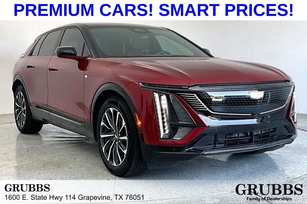 Radiant Red Tintcoat 2025 Cadillac LYRIQ SUV / Crossover Rear-Wheel Drive 1-Speed Automatic