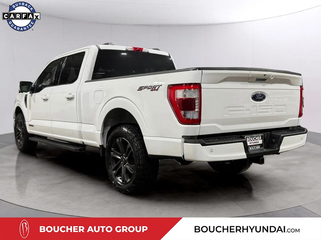 Used 2021 Oxford White Ford Lariat image 5