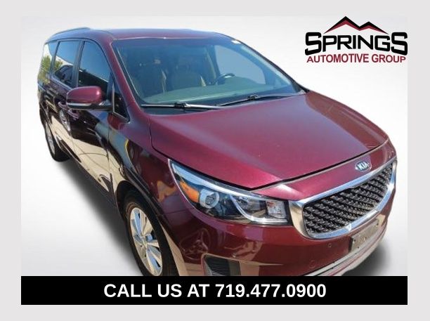 Venetian Red Pearl Metallic 2018 Kia Sedona Minivan Front-Wheel Drive 6-Speed Automatic