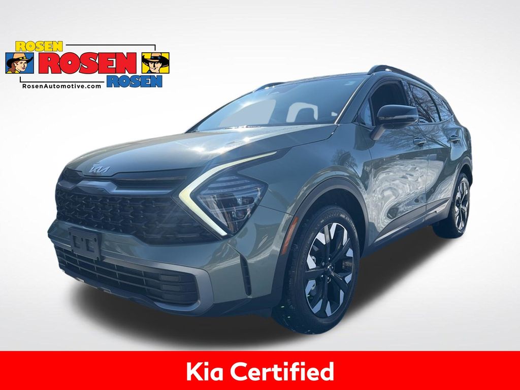 Jungle Green 2024 Kia Sportage SUV / Crossover All-Wheel Drive 8-Speed Automatic