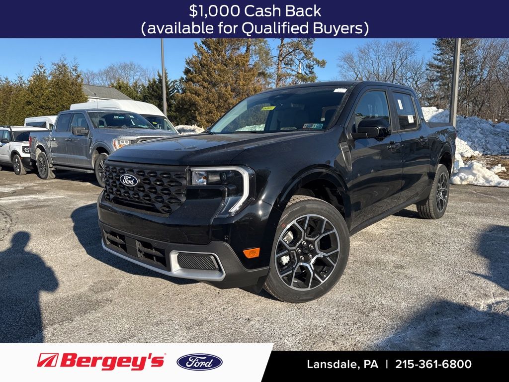Shadow Black 2026 Ford Maverick Pickup Truck All-Wheel Drive 8-Speed Automatic