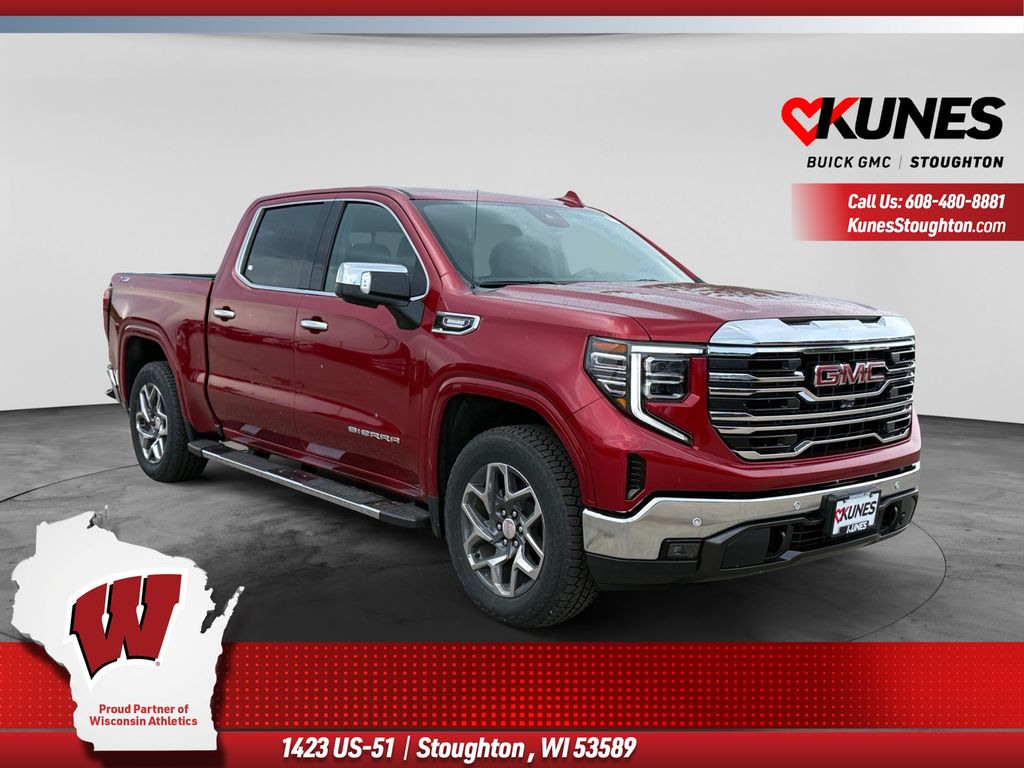 Volcanic Red Tintcoat 2026 GMC Sierra 1500 Pickup Truck Four-Wheel Drive Automatic