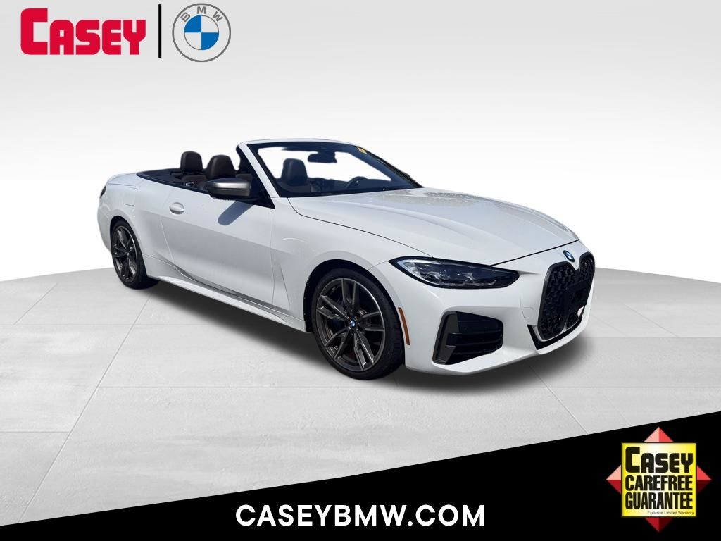 Alpine White 2023 BMW 4 Series M440i Convertible RWD Convertible Rear-Wheel Drive 8-Speed Automatic