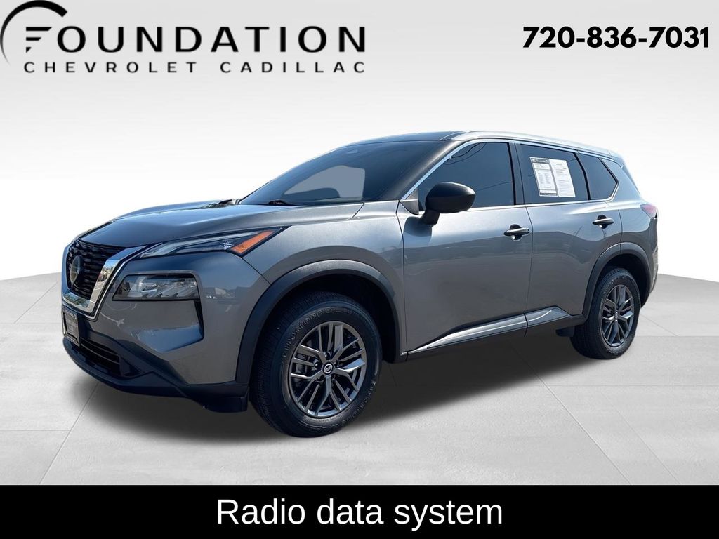 Gray (Gun Metallic) 2021 Nissan Rogue SUV / Crossover All-Wheel Drive Continuously Variable Transmission