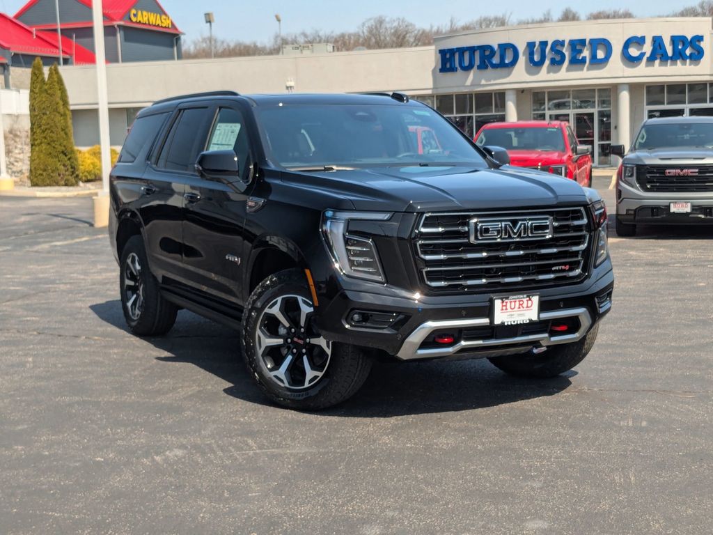 Onyx Black 2026 GMC Yukon AT4 4WD SUV / Crossover Four-Wheel Drive