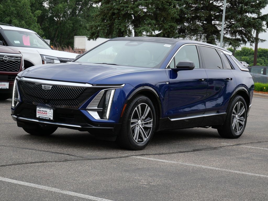Opulent Blue Metallic 2024 Cadillac LYRIQ SUV / Crossover All-Wheel Drive 1-Speed Automatic