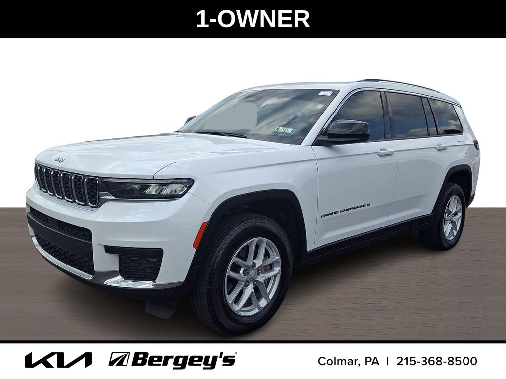 Bright White Clearcoat 2023 Jeep Grand Cherokee L SUV / Crossover Four-Wheel Drive 8-Speed Automatic