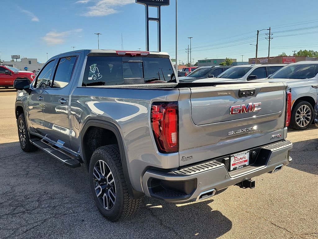 2026 GMC Sierra 1500 AT4 Silver at Brown Buick GMC
