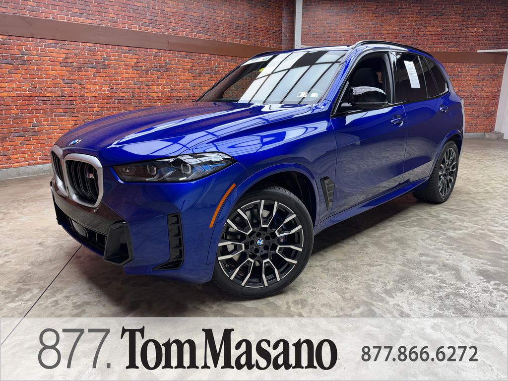 Blue Metallic 2025 BMW X5 SUV / Crossover All-Wheel Drive 8-Speed Automatic
