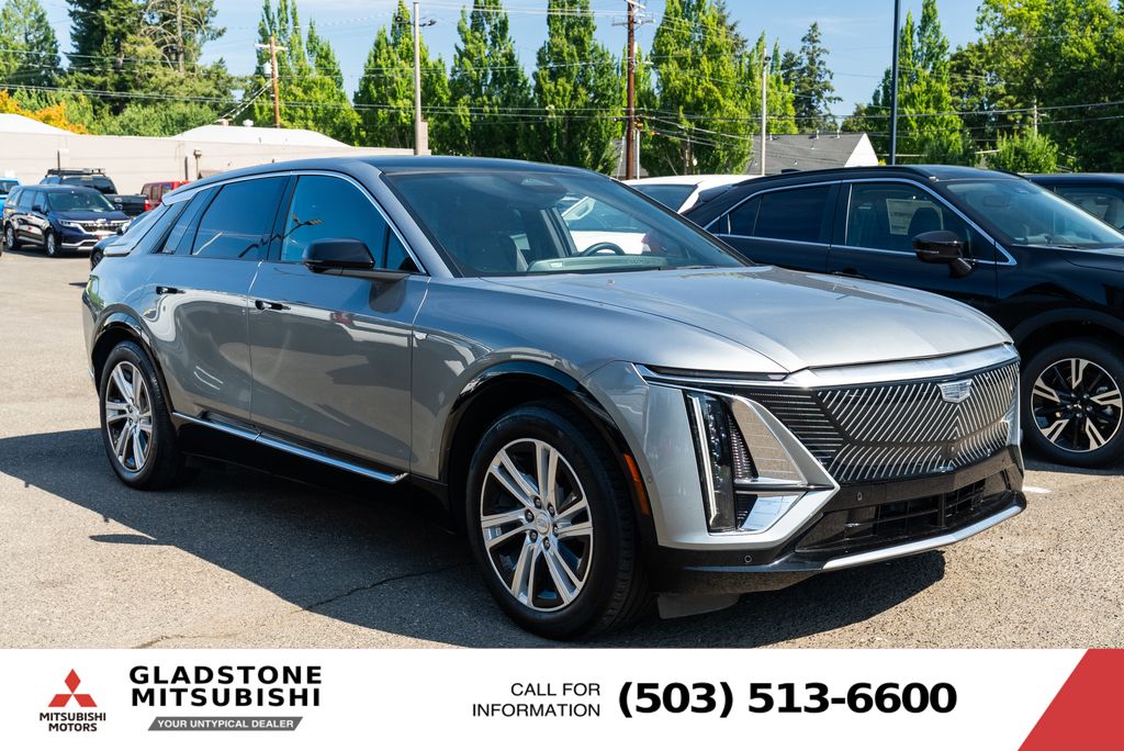 Argent Silver Metallic 2024 Cadillac LYRIQ SUV / Crossover All-Wheel Drive Automatic