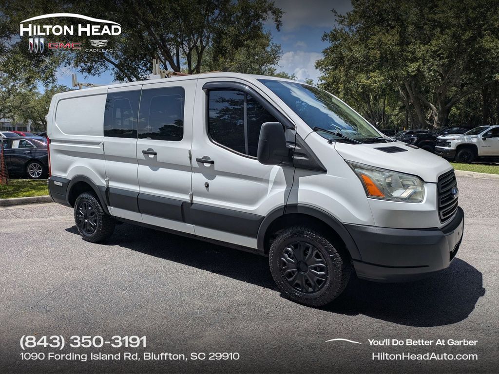 Oxford White 2016 Ford Transit Cargo Van Rear-Wheel Drive 6-Speed Automatic Overdrive