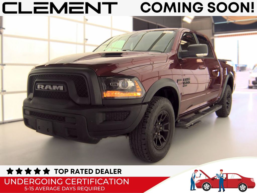 Delmonico Red Pearlcoat 2021 RAM 1500 Pickup Truck Four-Wheel Drive 8-Speed Automatic