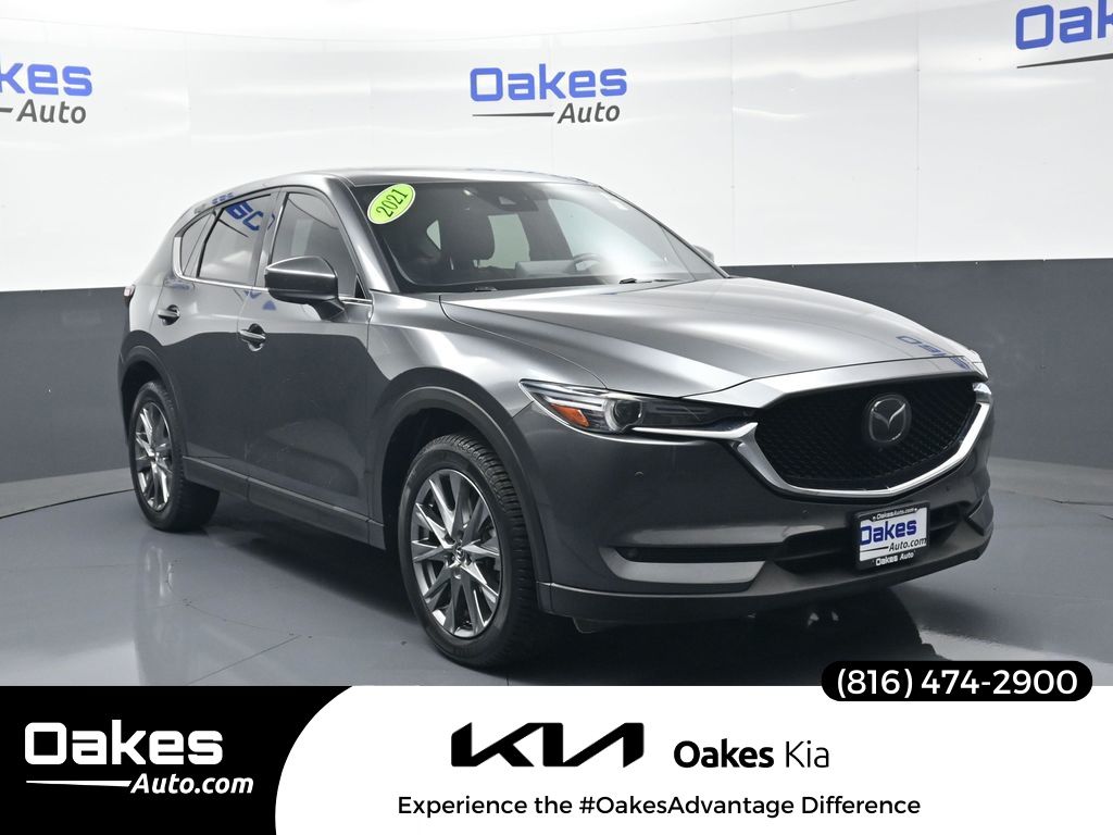 Machine Gray Metallic 2021 Mazda CX-5 Signature AWD SUV / Crossover All-Wheel Drive 6-Speed Automatic