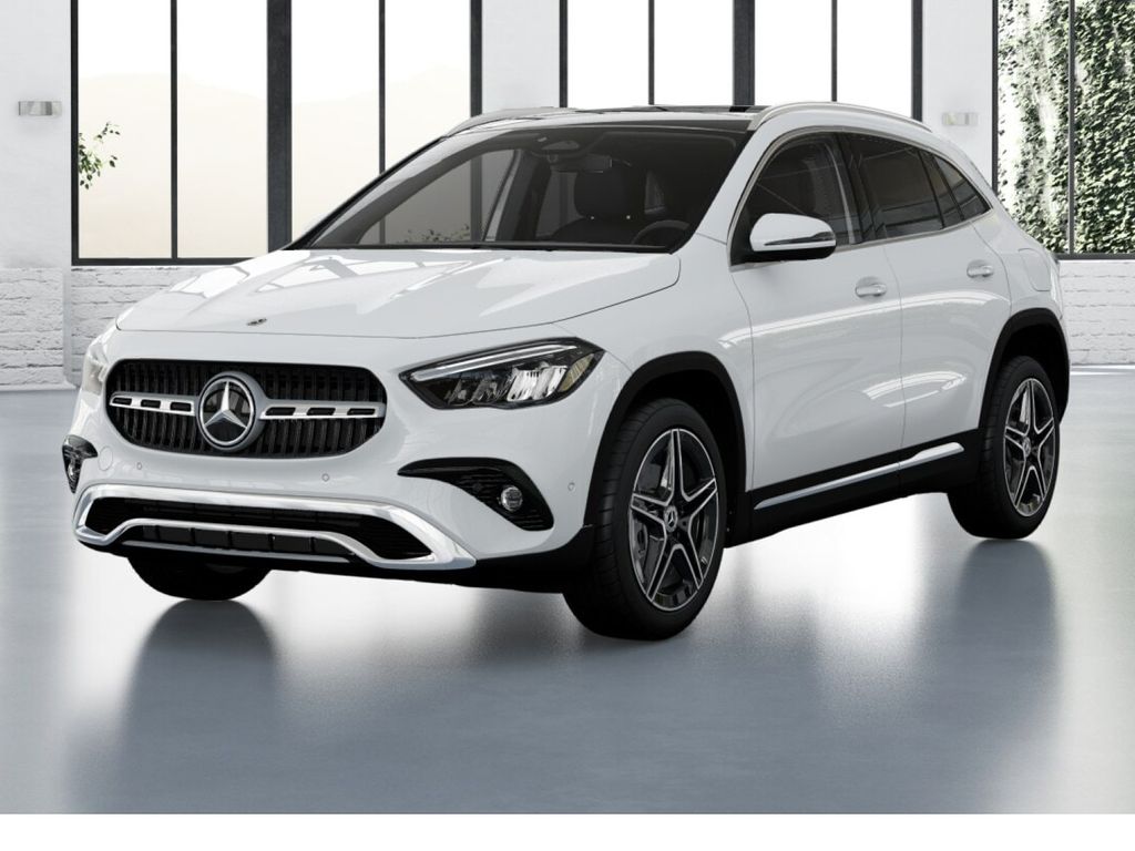 Polar White 2026 Mercedes-Benz GLA SUV / Crossover All-Wheel Drive 8-Speed Dual Clutch