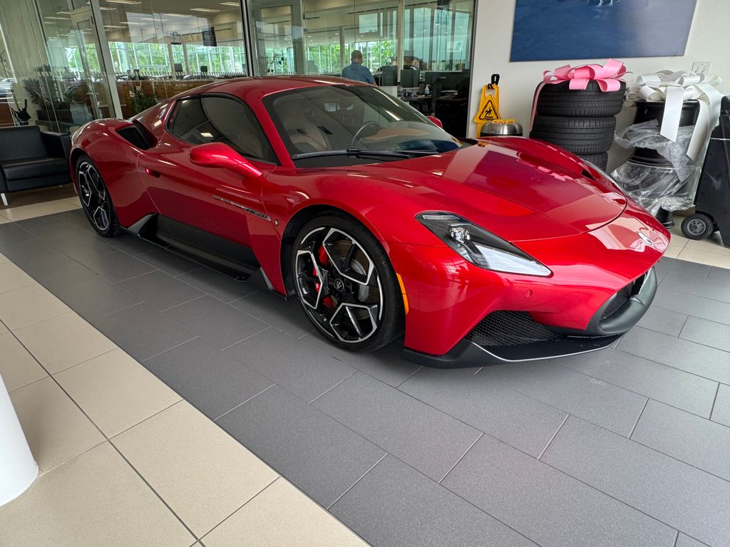 Rosso Vincente 2022 Maserati MC20 RWD Coupe Rear-Wheel Drive 8-Speed Dual Clutch