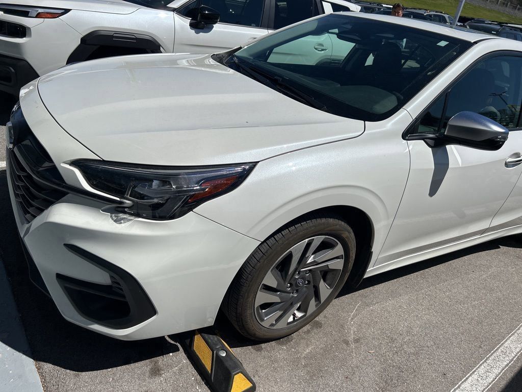 Crystal White Pearl 2025 Subaru Legacy Touring XT AWD Sedan All-Wheel Drive Continuously Variable Transmission
